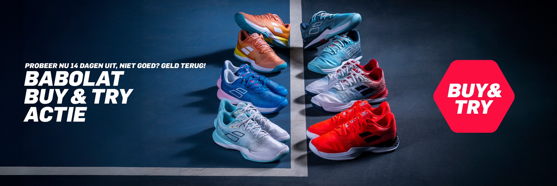 Babolat Buy & Try actie